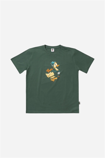 The Dudes Fduck T-shirt - Flaskgrön